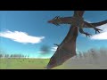 DRAGON vs 100 MODERN HUMANS Animal Revolt Battle Simulator