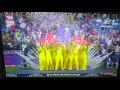 Australia Celebrating T20 wc victory