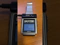 Seiko TV Watch from 1983 playing Doom