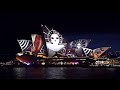 Vivid light festival 2016 Sydney Opera House full hd 50fps Australia