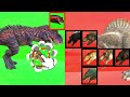 Dinosaur Tournament Random: TREX VS VREX VS Indominus Rex VS Spinosaurus in ARBS