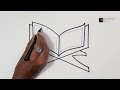 How to draw Quran with 6  Dots | Al Quran Drawing Tutorial | Art Video