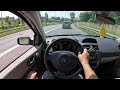 2006 Renault Megane II [1.6 i 16V 115HP] |0-100| POV Test Drive #1741 Joe Black