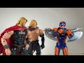 Marvel Legends THOR Odinson ULIK the TROLL Action Figure Review Army Builder Universe Hammer Axe Arm