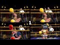 Strongest Attacks From Opponents Ranked by Amount of Damage | Punch-Out!! Wii
