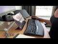 1 hour keyboard typing asmr (no talking) | Work with Minnie 👩🏻‍💻