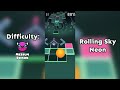 (Rolling Sky) Neon by Cheetah Mobile (All Gems & Crowns, Normal Ball)