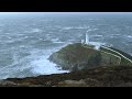 Panasonic G7 4K scary 70 mph storm at South Stack