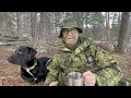 WILDERNESS SCOUT makes❄️SNOW COFFEE❄️on an ESBIT STOVE