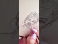 Portrait sketch with me #drawing