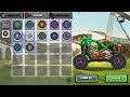 Hill Climb Racing 2 - ALL 28 VEHICLES UNLOCKED AND FULLY UPGRADED Walkthrough GamePlay