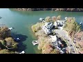 Flying over Lake Norman, NC (4K)
