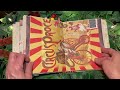 SOLD— Dumbo Vintage Circus Little Golden book Junk Journal Flip Thru