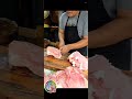 Seromix tv is live! PORK CHOPS SLICE CUTTING AMAZING BUTCHER