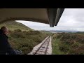 Great Orme Tramway Full Journey To The Top Of The Mountain & Back Down In Llandudno Tram Cab Ride UK
