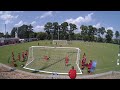 NC State Women's Soccer goalkeeper training, 8/8/21