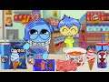 Bou's Revenge - Pou vs Sadness Convenience Store Red Blue mukbang Animation | POU is NOT a MONSTER?