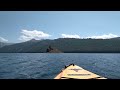 Paddling into the wind