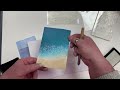 By The Sea - How To  Stamp Sea & Beach Scene