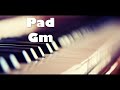 🎹 Pad Gm - Sol menor Pad - G minor - Backing Track G m 🎹