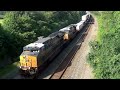 Amtrak Trains! Amtrak Passing Freight Trains! Some Cool EMD SD40's! Conrail Engines And More!
