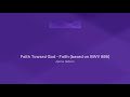 Faith Toward God - Faith (based on BWV 886)