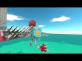 Throw in Spikes With Tentacle Hammer - Animal Revolt Battle Simulator