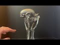 Custom H.R. Giger Alien 3 Bambi Alien Concept 1:1 Scale Statue Review - Vlado Art