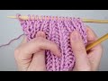 How to Knit 1X1 Ribbing for Beginners | PassioKnit Kelsie