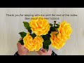 DIY:Satin Ribbon Rose flowers | How to make ribbon rose | Tutorial Ribbon Flowers