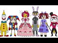 The Amazing Digital Circus Episode 2 Coloring Pages | How To Color ALL Characters | NCS Music