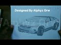 Mitsubishi Outlander New Facelift Design (How to draw Mitsubishi Outlander)