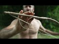 Island Survival Challenge: Bamboo Bow Build, Hunt, Catch & Cook