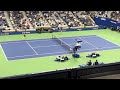 Novak @ the USOpen tennis. First round play