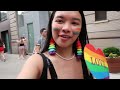 NYC TRAVEL VLOG | A show everyday + Pridefest