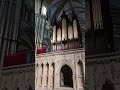 The Lincoln cathedral pipe organ roars!