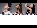 Ariana Grande - 7 rings feat. Nicki Minaj & JENNIE (Color Coded Lyrics)