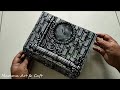 How to make an amazing BOOK BOX / DIY cardboard || Cardboard art do it yourself || Jewellery box DIY