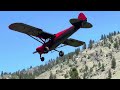 Johnson Creek Idaho, backcountry flying in a Rans S-21