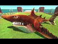 Aquatics Battle - Baby Bloop VS Double Head Shark - Animal Revolt Battle Simulator