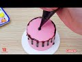 1000+ Miniature Chocolate Cake 🌈🍫 Yummy Miniature Rainbow Chocolate Cake Decorating | Mini Cake