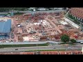 Construction time lapse Singapore