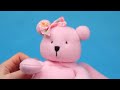 Doll sleepy Teddy bear - DIY a toy so easily!