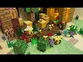 Crafting a Minecraft Bee Farm from Cardboard 🐝 Ultimate Minecraft Creation!