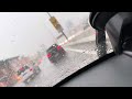 Driving with heavy rain in Kuala Lumpur / 豪雨の中ドライブしてみた