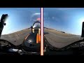 VIDEO 360°. La INCREÍBLE experiencia de volar un Pampa III con una visión de 360°