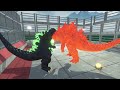 Skar King vs Team Mechagodzilla | Kaiju Monsterverse Tournament in  Animal Revolt Battle Simulator