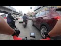 Street ride Edsa - Quezon City (girlfriend ’s house) Manila Philippines  走行動画　エドサからケソンシテマニラ