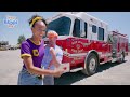 Blippi y Meekah diseñan un camión de bomberos | Blippi Español | Videos educativos para niños