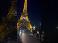 Eiffel tower at night, 2024